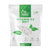 Raw Powders Vitaminas K2 (MK-7) (500 mcg 60 kapsulių)